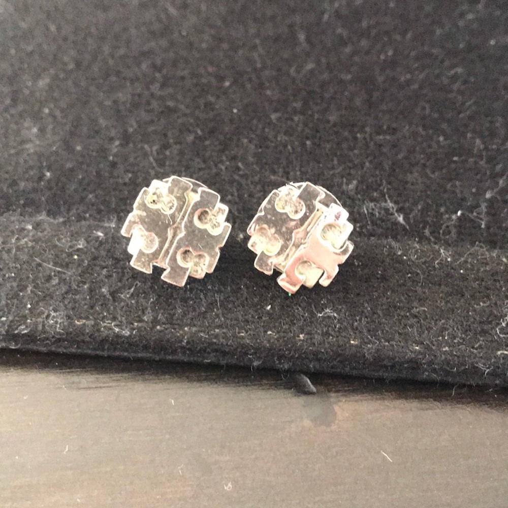 Tory burch silver studs